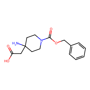 CAS: 303037-50-5 | OR1060486 | 2-(4-Amino-1-((benzyloxy)carbonyl)piperidin-4-yl)acetic acid