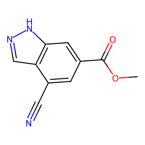 CAS: 2702437-79-2 | OR1060523 | Methyl 4-cyano-1H-indazole-6-carboxylate