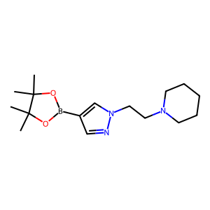 CAS: 1000802-51-6 | OR1060562 | 1-(2-(4-(4,4,5,5-Tetramethyl-1,3,2-dioxaborolan-2-yl)-1H-pyrazol-1-yl)ethyl)piperidine