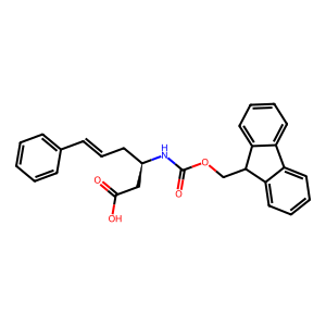 CAS: 1272755-58-4 | OR1060570 | (R,E)-3-((((9H-Fluoren-9-yl)methoxy)carbonyl)amino)-6-phenylhex-5-enoic acid