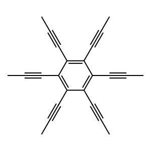 CAS: 529502-60-1 | OR1060597 | 1,2,3,4,5,6-Hexa(prop-1-yn-1-yl)benzene