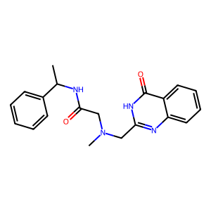 CAS: 794562-86-0 | OR1060611 | 2-(Methyl((4-oxo-3,4-dihydroquinazolin-2-yl)methyl)amino)-N-(1-phenylethyl)acetamide