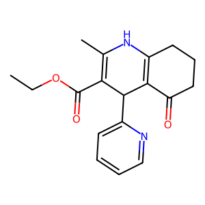 CAS: 33323-30-7 | OR1060705 | Ethyl 2-methyl-5-oxo-4-(pyridin-2-yl)-1,4,5,6,7,8-hexahydroquinoline-3-carboxylate