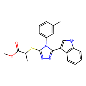 CAS: 867296-94-4 | OR1060795 | Methyl 2-((5-(1H-indol-3-yl)-4-(m-tolyl)-4H-1,2,4-triazol-3-yl)thio)propanoate