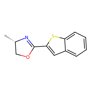 CAS: 2828439-74-1 | OR1060920 | (S)-2-(Benzo[b]thiophen-2-yl)-4-methyl-4,5-dihydrooxazole