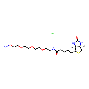 CAS: 1951424-88-6 | OR1061000 | N-(2-(2-(2-(2-(Aminooxy)ethoxy)ethoxy)ethoxy)ethyl)-5-((3aS,4S,6aR)-2-oxohexahydro-1H-thieno[3,4-d]imidazol-4-yl)pentanamide hydrochloride