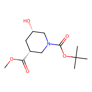 CAS: 1246442-45-4 | OR1061127 | rel-(3R,5S)-1-tert-Butyl 3-methyl 5-hydroxypiperidine-1,3-dicarboxylate