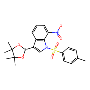 CAS: 2091135-03-2 | OR1061329 | 7-Nitro-3-(4,4,5,5-tetramethyl-1,3,2-dioxaborolan-2-yl)-1-tosyl-1H-indole