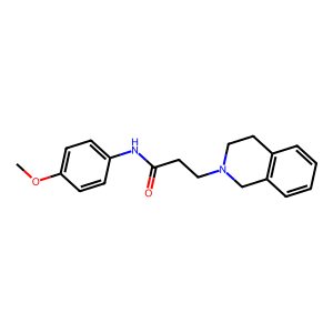 CAS: 428853-17-2 | OR1061350 | 3-(3,4-Dihydroisoquinolin-2(1H)-yl)-N-(4-methoxyphenyl)propanamide