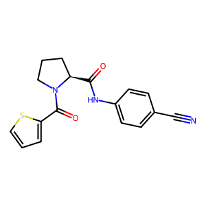 CAS: 956256-67-0 | OR1061422 | (S)-N-(4-Cyanophenyl)-1-(thiophene-2-carbonyl)pyrrolidine-2-carboxamide