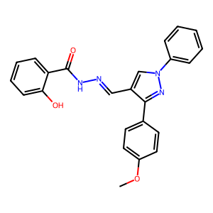 CAS: 351515-49-6 | OR1061502 | 2-Hydroxy-N'-((3-(4-methoxyphenyl)-1-phenyl-1H-pyrazol-4-yl)methylene)benzohydrazide