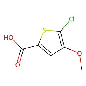 CAS: 123418-47-3 | OR1062158 | 5-Chloro-4-methoxythiophene-2-carboxylic acid