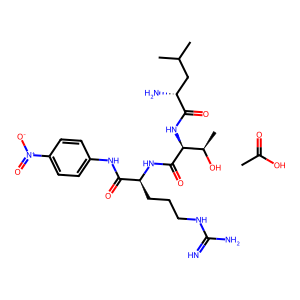 CAS: 2237216-71-4 | OR1062313 | (R)-2-Amino-N-((2S,3R)-1-(((S)-5-guanidino-1-((4-nitrophenyl)amino)-1-oxopentan-2-yl)amino)-3-hydroxy-1-oxobutan-2-yl)-4-methylpentanamide acetate