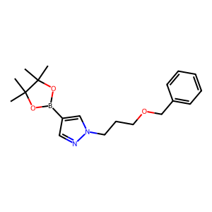 CAS: 1309960-92-6 | OR1062486 | 1-(3-(Benzyloxy)propyl)-4-(4,4,5,5-tetramethyl-1,3,2-dioxaborolan-2-yl)-1H-pyrazole