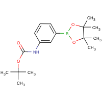 CAS:330793-09-4 | OR10625 | 3-Aminobenzeneboronic acid, pinacol ester, N-BOC protected