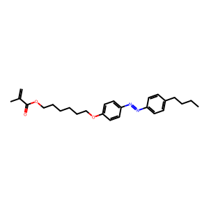 CAS: 1802983-27-2 | OR1062671 | 6-(4-((4-Butylphenyl)diazenyl)phenoxy)hexyl methacrylate