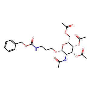CAS: 143918-33-6 | OR1062691 | (2R,3R,4R,5R,6R)-5-Acetamido-2-(acetoxymethyl)-6-(3-(((benzyloxy)carbonyl)amino)propoxy)tetrahydro-2H-pyran-3,4-diyl diacetate