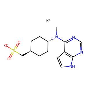 CAS: 2124221-14-1 | OR1062705 | Potassium (trans-4-(methyl(7H-pyrrolo[2,3-d]pyrimidin-4-yl)amino)cyclohexyl)methanesulfonate