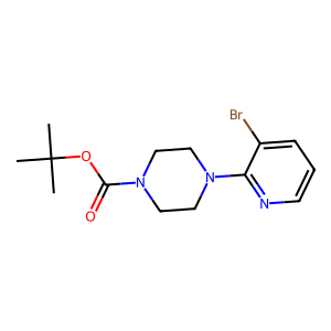 CAS: 1187386-01-1 | OR1062792 | tert-Butyl 4-(3-bromopyridin-2-yl)piperazine-1-carboxylate