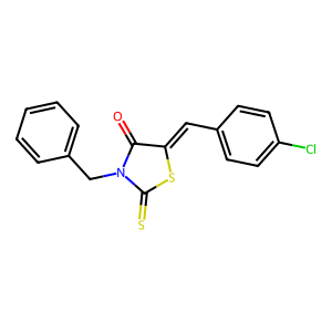 CAS: 23509-49-1 | OR1063009 | 3-Benzyl-5-(4-chlorobenzylidene)-2-thioxothiazolidin-4-one