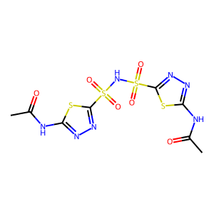 CAS: 80495-47-2 | OR1063073 | N-[5-[(5-Acetamido-1,3,4-thiadiazol-2-yl)sulfonylsulfamoyl]-1,3,4-thiadiazol-2-yl]acetamide