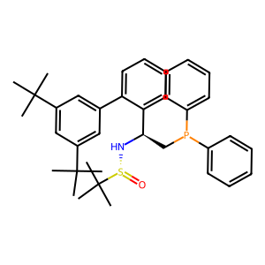 CAS: 1936438-24-2 | OR1063108 | (R)-N-((S)-1-(3',5'-Di-tert-butyl-[1,1'-biphenyl]-2-yl)-2-(diphenylphosphanyl)ethyl)-2-methylpropane-2-sulfinamide