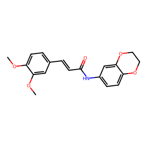 CAS: 1164499-59-5 | OR1063442 | (E)-N-(2,3-Dihydrobenzo[b][1,4]dioxin-6-yl)-3-(3,4-dimethoxyphenyl)acrylamide