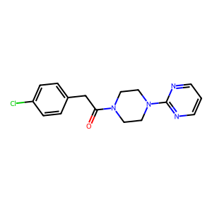CAS: 545382-94-3 | OR1063479 | 2-(4-Chlorophenyl)-1-(4-(pyrimidin-2-yl)piperazin-1-yl)ethan-1-one