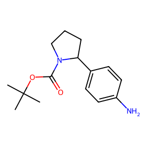 CAS: 889947-54-0 | OR1063565 | tert-Butyl 2-(4-aminophenyl)pyrrolidine-1-carboxylate