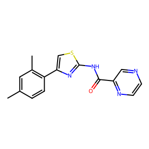 CAS: 544416-00-4 | OR1063602 | N-(4-(2,4-Dimethylphenyl)thiazol-2-yl)pyrazine-2-carboxamide