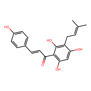 CAS: 115063-39-3 | OR1063644 | (E)-3-(4-Hydroxyphenyl)-1-(2,4,6-trihydroxy-3-(3-methylbut-2-en-1-yl)phenyl)prop-2-en-1-one