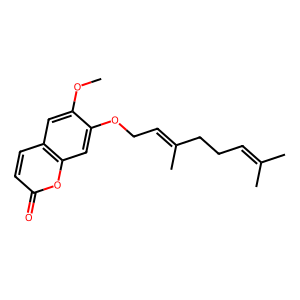 CAS: 28587-43-1 | OR1063650 | (E)-7-((3,7-Dimethylocta-2,6-dien-1-yl)oxy)-6-methoxy-2H-chromen-2-one