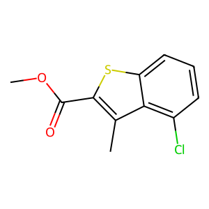 CAS: 1415968-73-8 | OR1063810 | Methyl 4-chloro-3-methylbenzo[b]thiophene-2-carboxylate