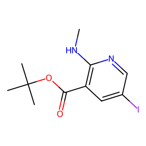 CAS: 1556958-94-1 | OR1063838 | tert-Butyl 5-iodo-2-(methylamino)nicotinate