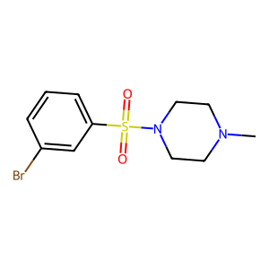 CAS: 486422-19-9 | OR1064246 | 1-((3-bromophenyl)sulfonyl)-4-methylpiperazine
