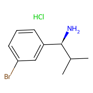 CAS: 1391451-61-8 | OR1064457 | (S)-1-(3-Bromophenyl)-2-methylpropan-1-amine hydrochloride