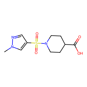 CAS: 925178-99-0 | OR1064854 | 1-((1-Methyl-1H-pyrazol-4-yl)sulfonyl)piperidine-4-carboxylic acid