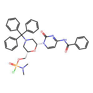 CAS: 956139-21-2 | OR1065093 | ((2S,6R)-6-(4-Benzamido-2-oxopyrimidin-1(2H)-yl)-4-tritylmorpholin-2-yl)methyl dimethylphosphoramidochloridate