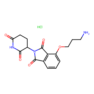 CAS: 2913240-95-4 | OR1065422 | 4-(3-Aminopropoxy)-2-(2,6-dioxopiperidin-3-yl)isoindoline-1,3-dione hydrochloride
