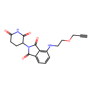 CAS: 2138439-55-9 | OR1065446 | 2-(2,6-Dioxopiperidin-3-yl)-4-((2-(prop-2-yn-1-yloxy)ethyl)amino)isoindoline-1,3-dione