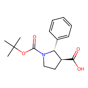 CAS: 870721-53-2 | OR1065573 | trans-1-(tert-Butoxycarbonyl)-2-phenylpyrrolidine-3-carboxylic acid