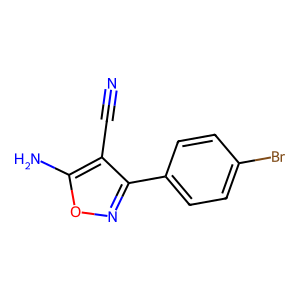 CAS: 866154-02-1 | OR1065828 | 5-Amino-3-(4-bromophenyl)isoxazole-4-carbonitrile