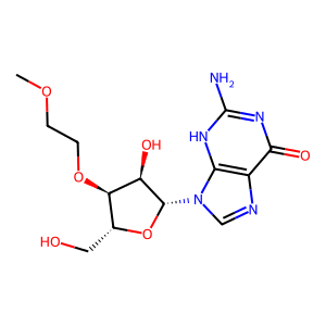 CAS: 256224-03-0 | OR1065876 | 2-Amino-9-((2R,3R,4S,5R)-3-hydroxy-5-(hydroxymethyl)-4-(2-methoxyethoxy)tetrahydrofuran-2-yl)-3,9-dihydro-6H-purin-6-one