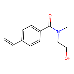 CAS: 2973762-84-2 | OR1065916 | N-(2-Hydroxyethyl)-N-methyl-4-vinylbenzamide