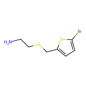 CAS: 852916-58-6 | OR1065989 | 2-(((5-Bromothiophen-2-yl)methyl)thio)ethan-1-amine