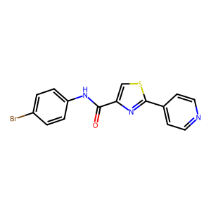 CAS: 321430-00-6 | OR1066042 | N-(4-Bromophenyl)-2-(pyridin-4-yl)thiazole-4-carboxamide