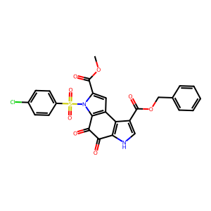 CAS: 2304465-89-0 | OR1066059 | 1-Benzyl 7-methyl 6-((4-chlorophenyl)sulfonyl)-4,5-dioxo-3,4,5,6-tetrahydropyrrolo[3,2-e]indole-1,7-dicarboxylate