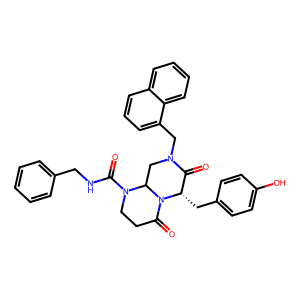 CAS: 868774-16-7 | OR1066104 | (6S)-N-Benzyl-6-(4-hydroxybenzyl)-8-(naphthalen-1-ylmethyl)-4,7-dioxohexahydro-2H-pyrazino[1,2-a]pyrimidine-1(6H)-carboxamide