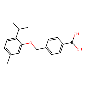 CAS: 1072951-58-6 | OR1066294 | (4-((2-Isopropyl-5-methylphenoxy)methyl)phenyl)boronic acid