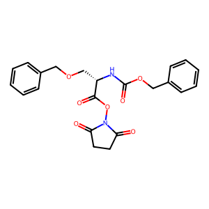 CAS: 98647-23-5 | OR1066303 | (S)-2,5-Dioxopyrrolidin-1-yl 3-(benzyloxy)-2-(((benzyloxy)carbonyl)amino)propanoate